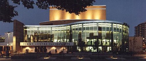 THE TIMMS CENTRE for the Arts