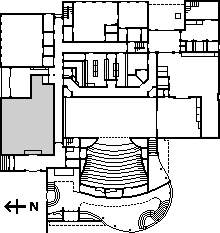 Map of the Timms Centre